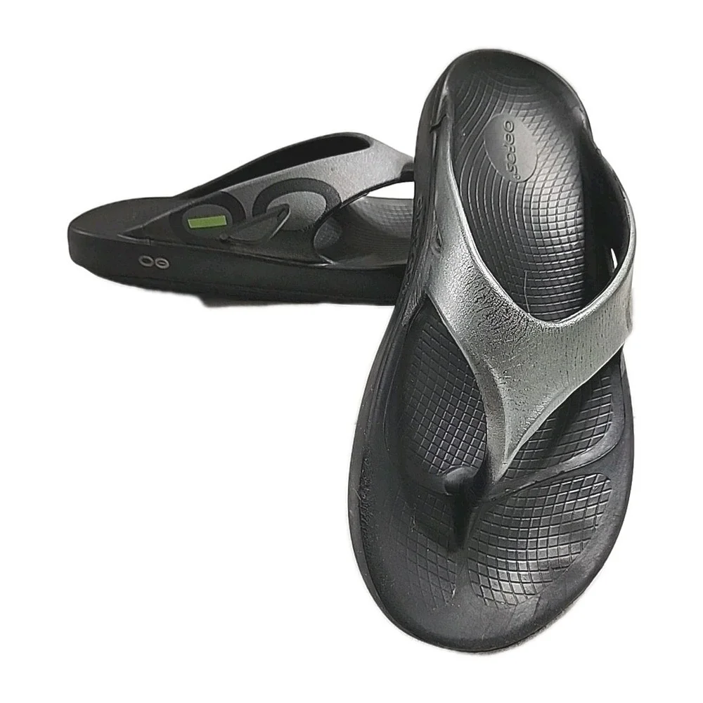 OOFOS OOriginal Sport Sandals Recovery Thongs Gray Men's 11/Women's 13 EU 44‎